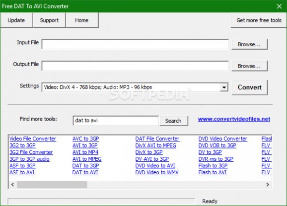 Free AVI to WMV Converter screenshot