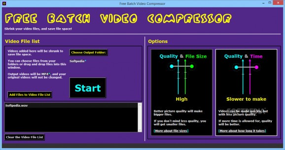Free Batch Video Compressor screenshot
