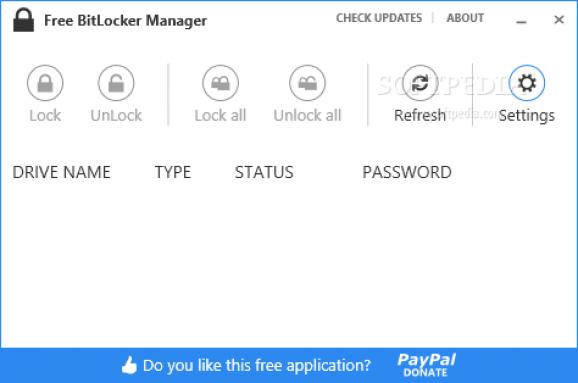 Free BitLocker Manager screenshot