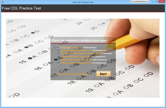Free CDL Practice Test screenshot