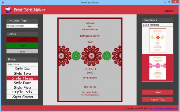 Free Card Maker screenshot