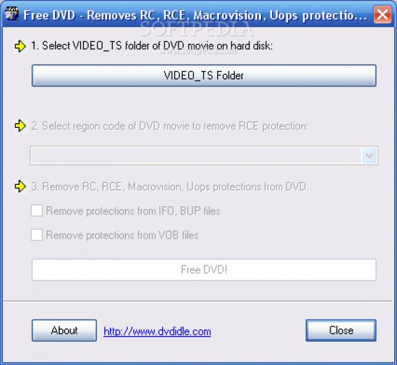 Free DVD screenshot