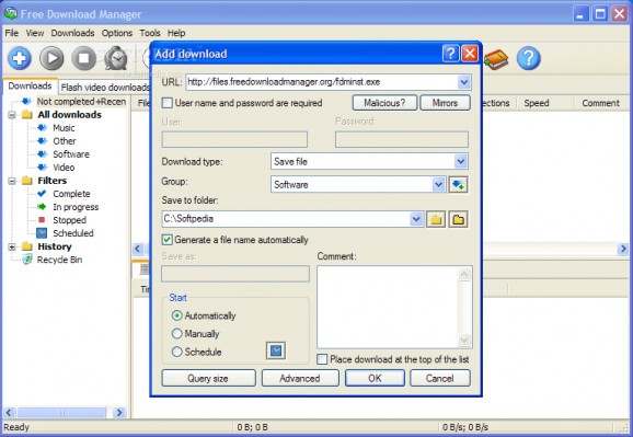Free Download Manager nLite Addon screenshot