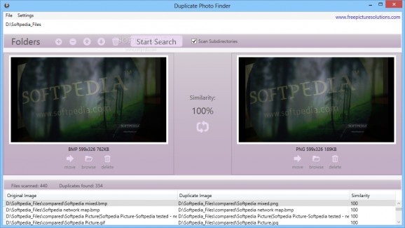 Duplicate Photo Finder screenshot