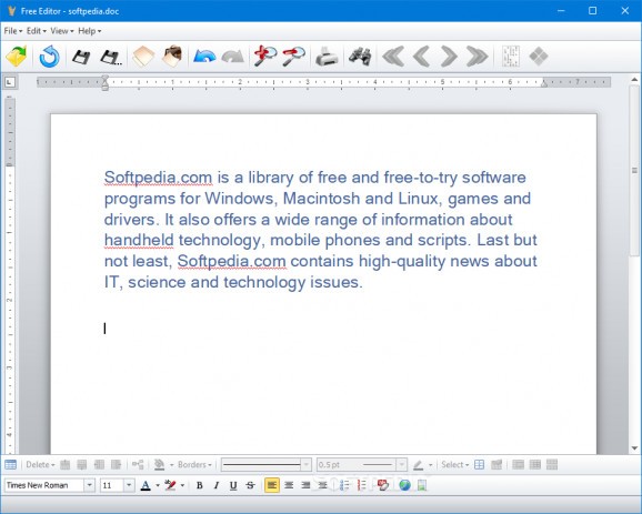Free Editor screenshot