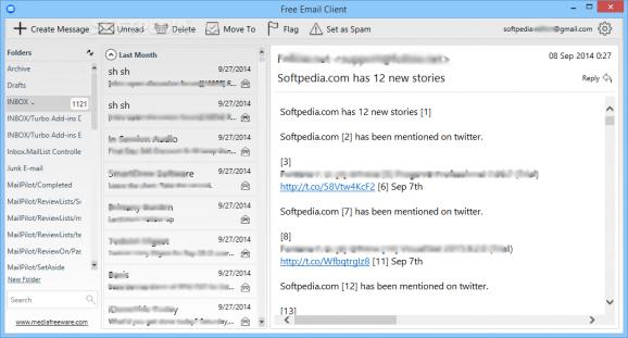 Free Email Client screenshot