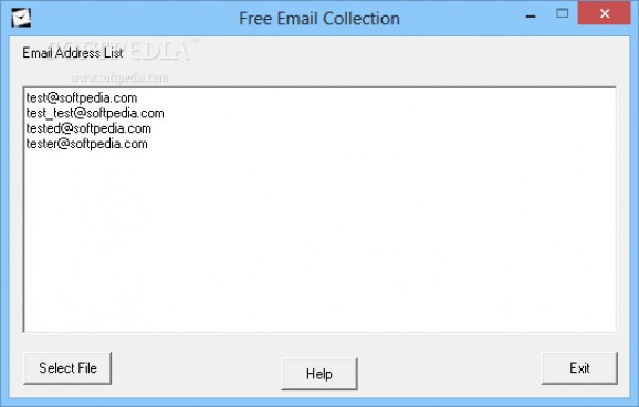 Free Email Collection screenshot
