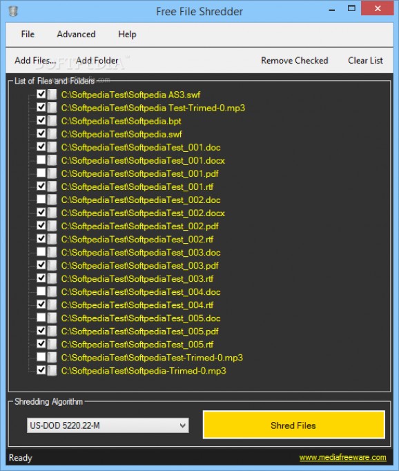 Free File Shredder screenshot