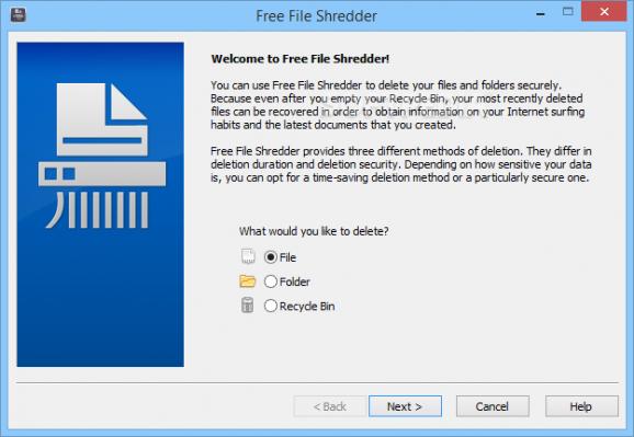 Free File Shredder screenshot