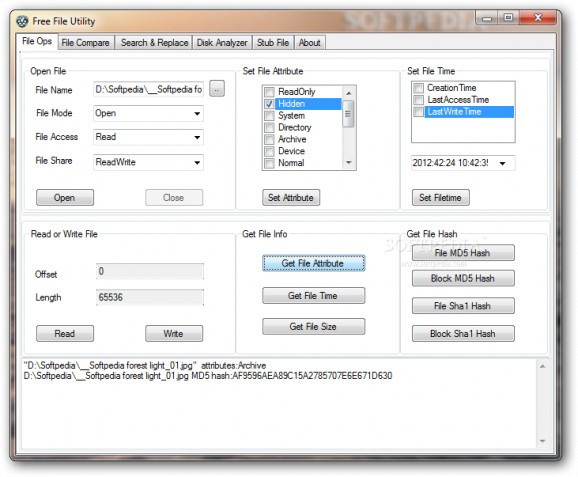 Free File Utility screenshot