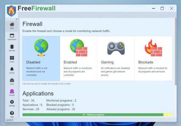 Free Firewall screenshot