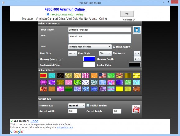 Free GIF Text Maker screenshot
