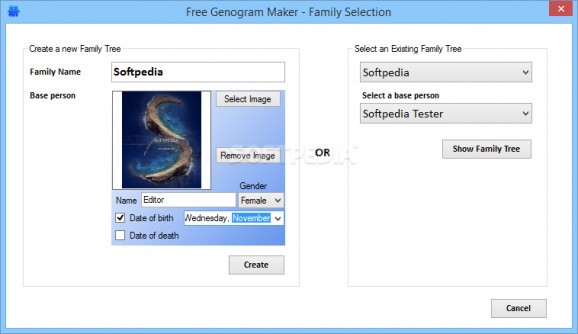 Free Genogram Maker screenshot