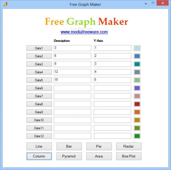 Free Graph Maker screenshot