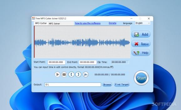 Free MP3 Cutter Joiner screenshot