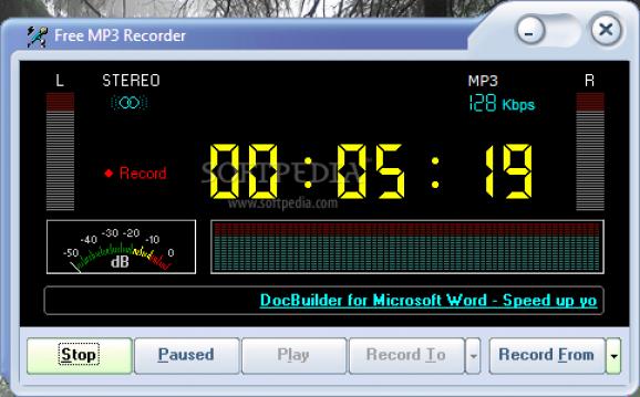 Free MP3 Recorder screenshot