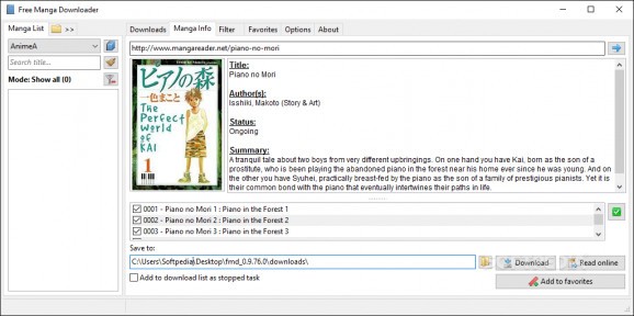 Free Manga Downloader screenshot