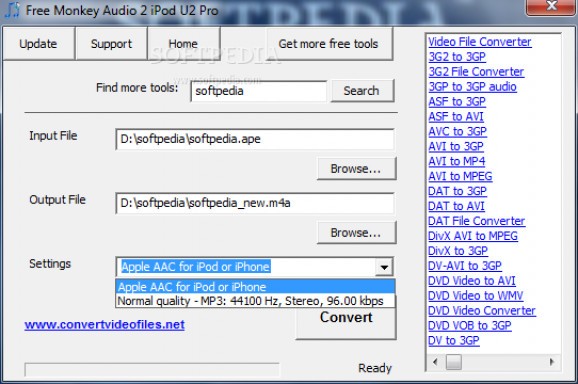 Free Monkey Audio 2 iPod U2 Pro screenshot