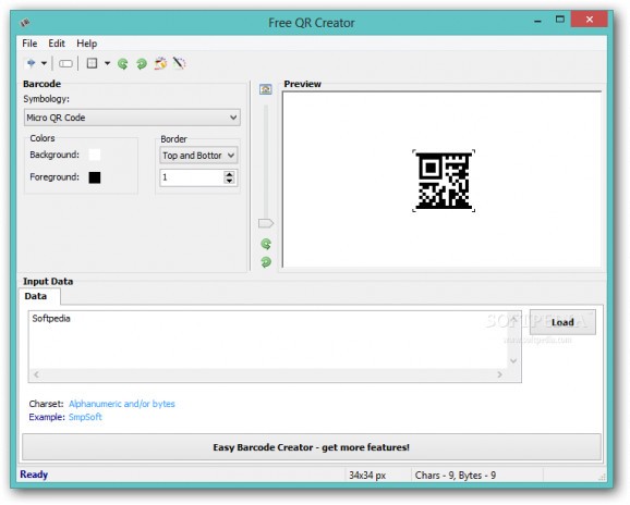 Free QR Creator Portable screenshot