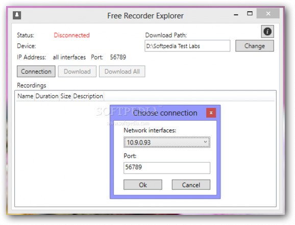 Free Recorder Explorer screenshot