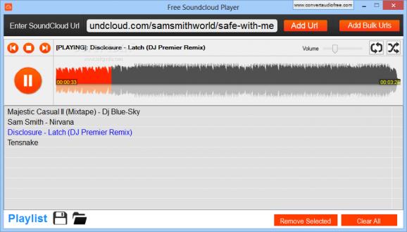 Free Soundcloud Player screenshot