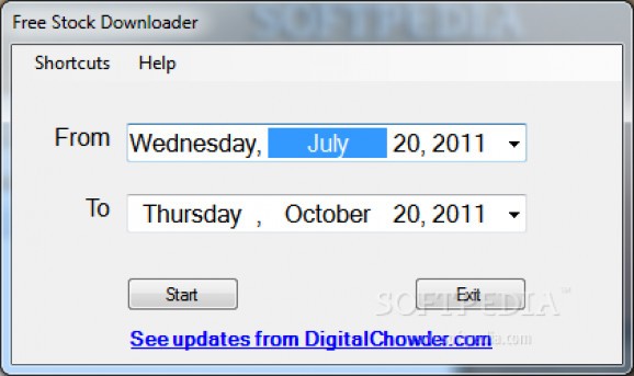 Free Stock Downloader screenshot