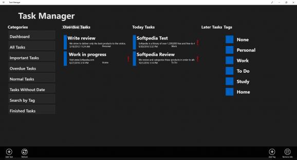 Free Task Manager for Windows 10/8.1 screenshot