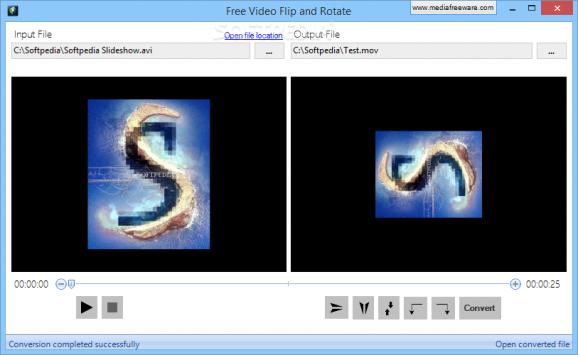 Free Video Flip and Rotation screenshot