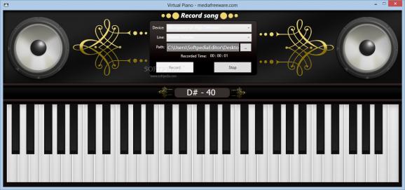 Free Virtual Piano screenshot