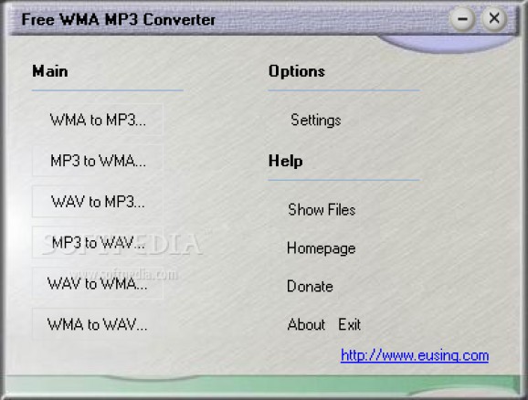 Free WMA MP3 Converter screenshot