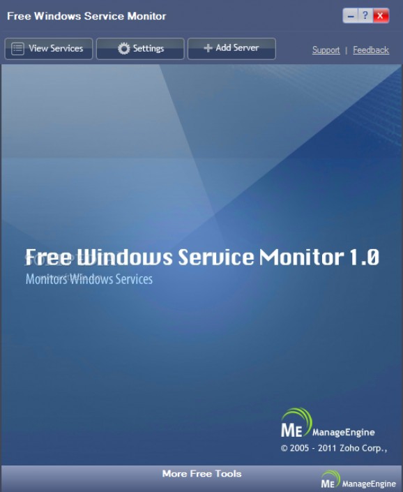 Free Windows Service Monitor screenshot