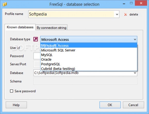 FreeSQL screenshot