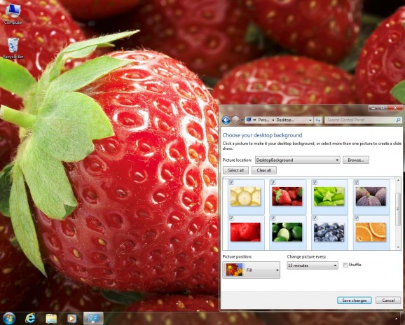 Fresh Fruit Theme screenshot