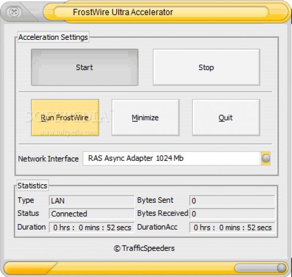FrostWire Ultra Accelerator screenshot