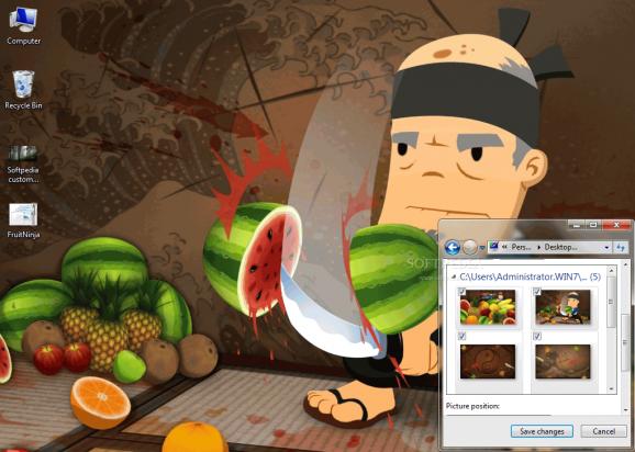 Fruit Ninja Theme screenshot
