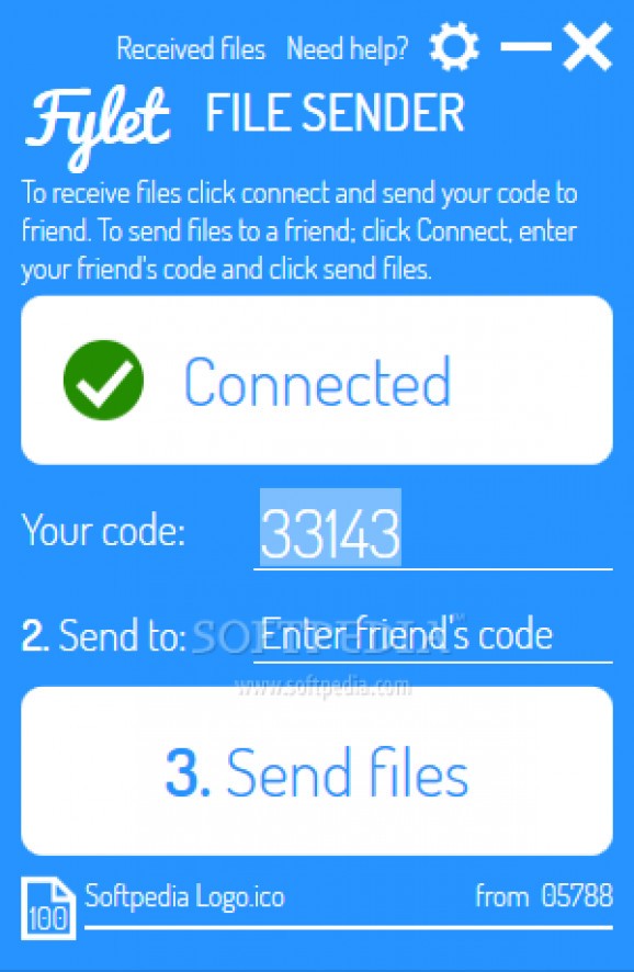 Fylet File Sender screenshot
