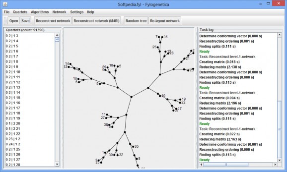 Fylogenetica screenshot