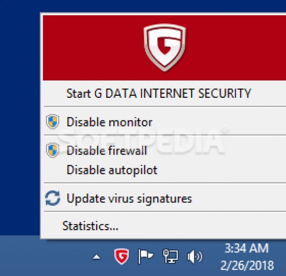 G DATA Internet Security screenshot