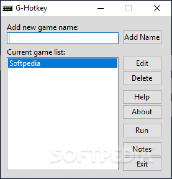 G-Hotkey screenshot