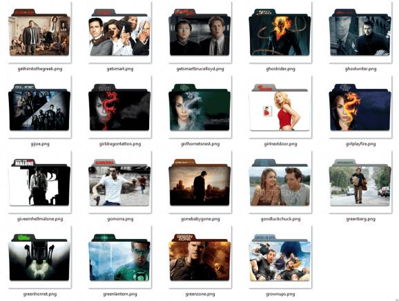 G Movie Folder Icon Pack screenshot