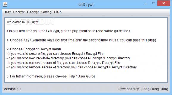 GBCrypt screenshot