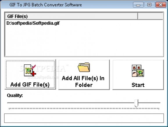 GIF To JPG Batch Converter Software screenshot
