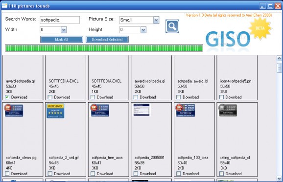 GISO screenshot