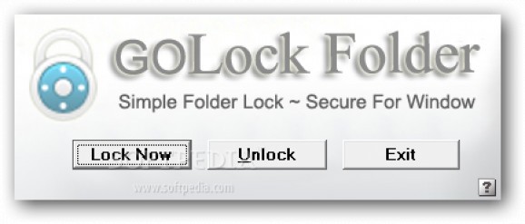 GOLock Folder screenshot