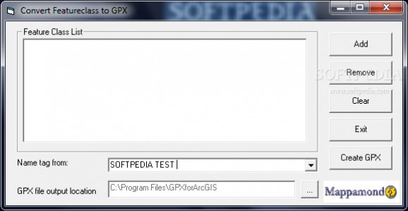 GPX Converter for ArcGIS screenshot
