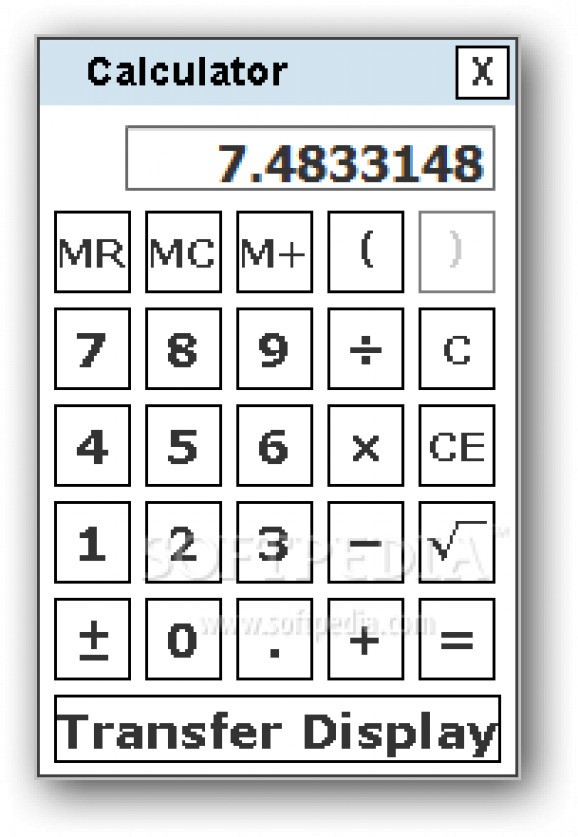 GRE Calculator screenshot