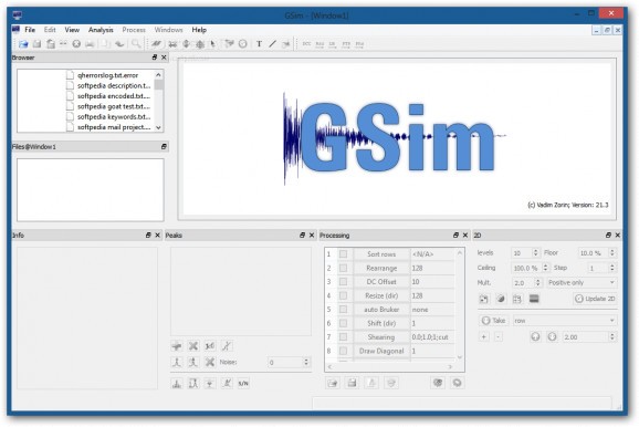 GSim screenshot