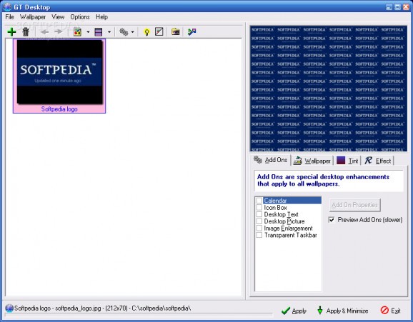 GT Desktop screenshot