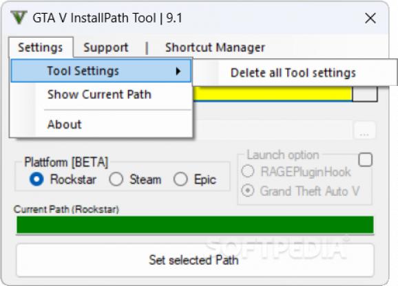 GTA V InstallPath Tool screenshot