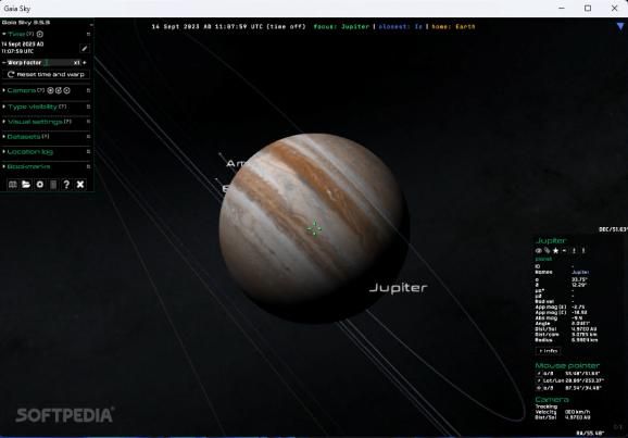 Gaia Sky screenshot